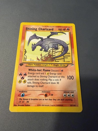 Pokemon 1st edition shining - 1st,