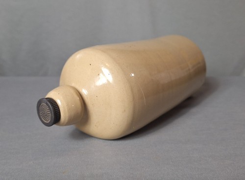 Vintage stoneware bed warmer - stoneware,