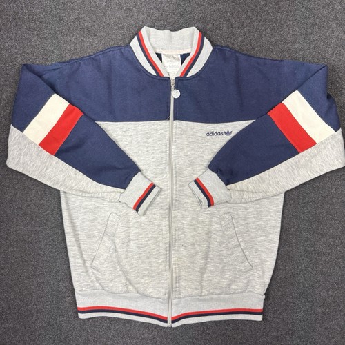 Vtg adidas gray - gray, track