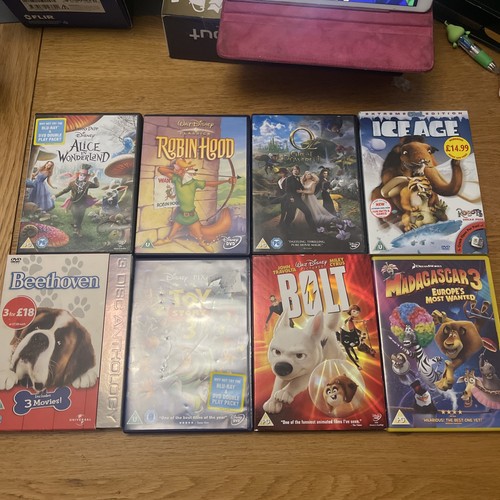 Children dvd job lot - children's,