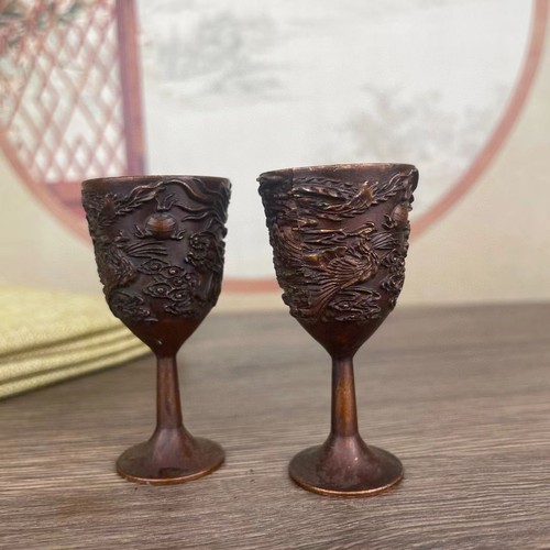 New dragon phoenix wine - phoenix, cups