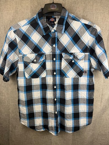 Dickies blue white - white, black
