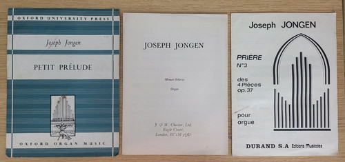Joseph jongen organ - organ, music