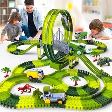 Electric Dinosaur Track Set