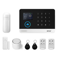 Wifi 4G Tuya Smart Life Home Alarm Security System Set Kit Alexa Automation Alar