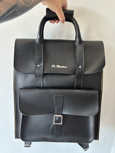 Martens leather backpack - martens,