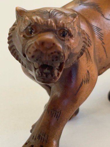 Vintage japanese hand carved - hand,