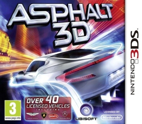 Asphalt pegi 3 - 3d, (3ds)