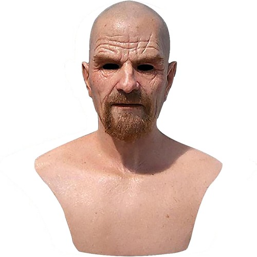Halloween realistic face bald - halloween,