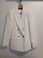 Ladies Primark Off White Lined