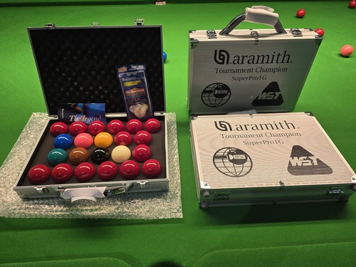 Aramith snooker balls - 1g,