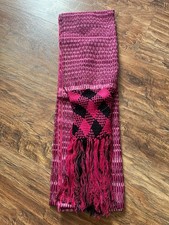 Rebozo shawl from Mexico, pink