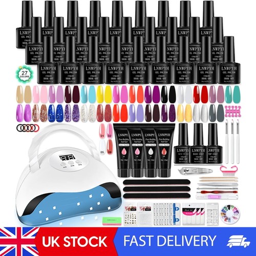 Nail gel polish - gel, kit