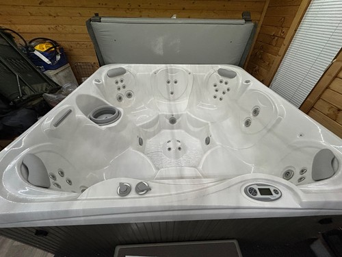 Hot spring person - hot,