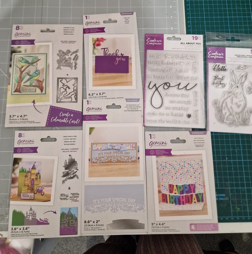 Crafters companion stamps and