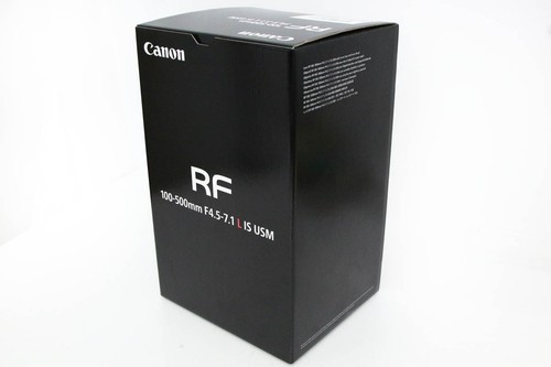 Canon rf100 500mm 1 l - f4.5-7.1,