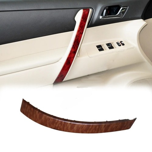Wood front left armrest - wood,