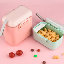 Milk Powder Dispenser Baby Formula Container Portable Food Storage Case Box