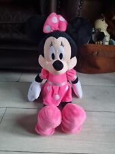 Jumbo Disney 60cm Minnie Mouse Bright Pink Dress Soft Plush Cuddly Toy Simba Toy