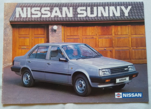 1985 nissan sunny - 1985, brochure