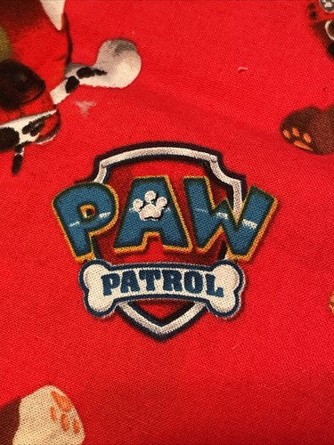 Paw patrol red - patrol, fabric