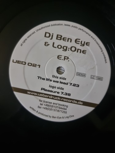 Ben eye log one e - dj, e.p