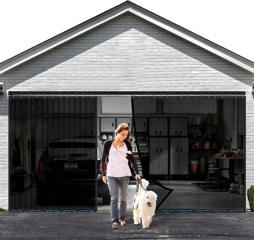 Sliding garage door screen - sliding,