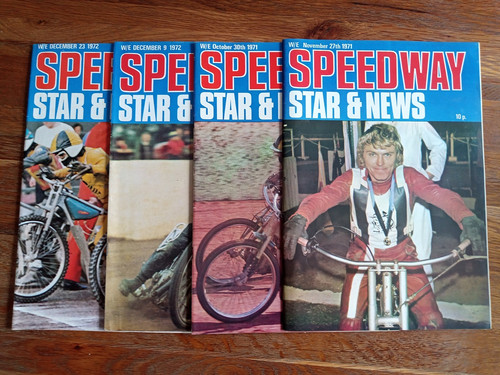 Speedway star magazines - magazines, x4