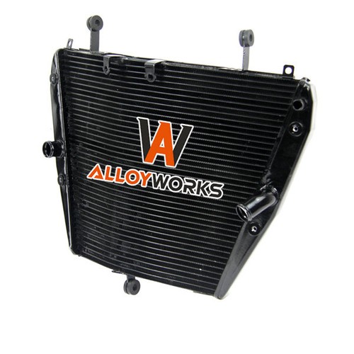 Aluminium motorcycle radiator - aluminium,