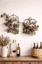 Rustic Metal Grapevine  Decor