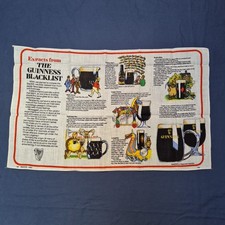 Vintage Guinness Linen tea