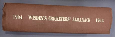 1904 wisden rebound - ,