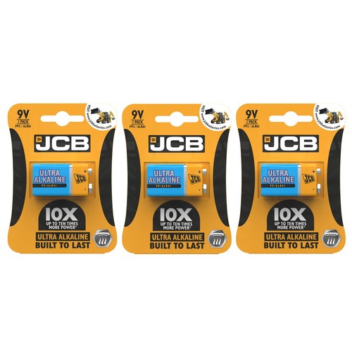 Jcb ultra alkaline - jcb, 9v