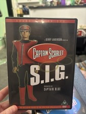 6 vintage Captain Scarlett DVD
