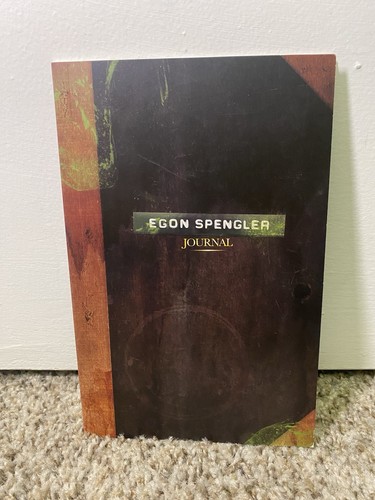 Egon spengler journal - egon,