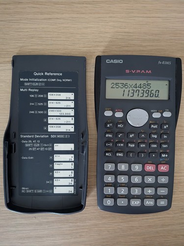 Casio 83ms scientific - casio,