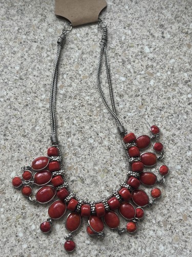 African silver ethnic red - ethnic,