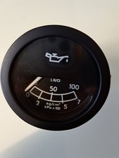 Ford Oil Pressure Gauge V81DB-9273-AA  52mm  0–100 PSI / 0–7 Bar  D Series