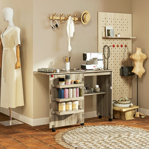 Folding sewing table - folding,