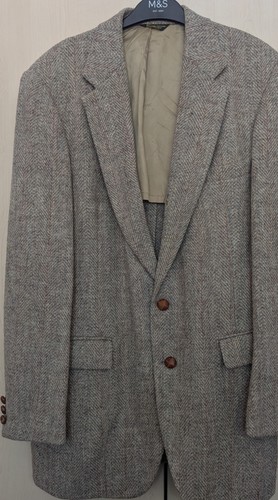 Harris tweed beige oatmeal - tweed,