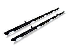 Black Side Bars + White LEDs +