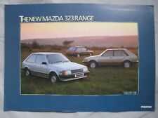1980 Mazda 323 range Sales sheet Pub.No. 323/80/1