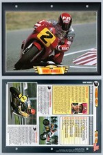 Randy Mamola - 1959- - Motorbike Sports - Atlas Motorbike Fact File Card