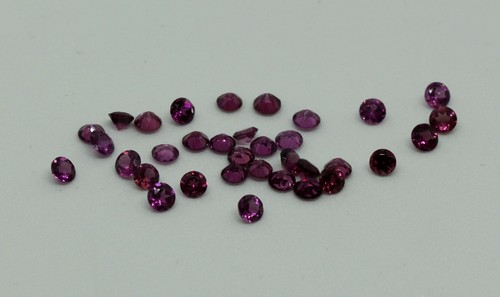 Rhodolite garnet round - rhodolite,