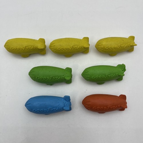 Goodyear blimp erasers 3 - blimp,