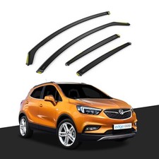Vauxhall Mokka/Mokka X MK1 2012-2020 5 Door SUV Wind Deflectors 4pc Tinted