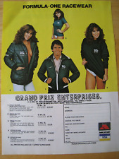 LINDA LUSARDI MODEL FORMULA ONE RACEWEAR WILLIAMS POSTER ADVERT A4 SIZE FILE 19