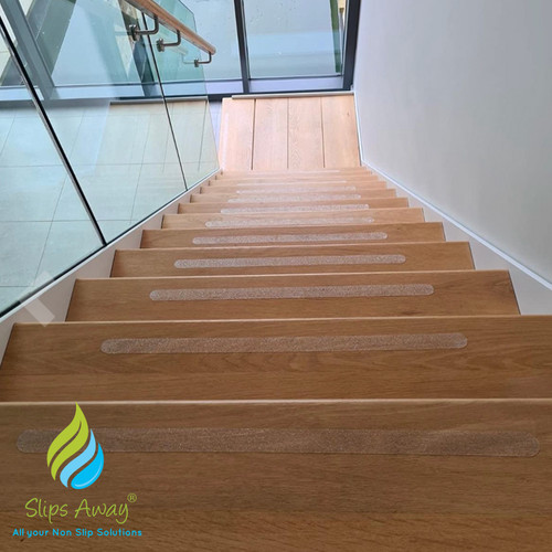 Stair treads textured strips - treads,