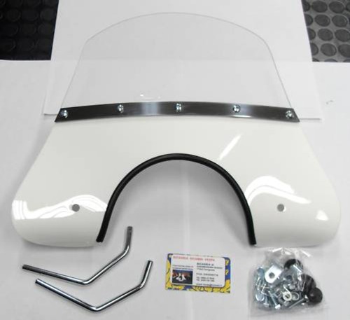0409 white windshield with - -,