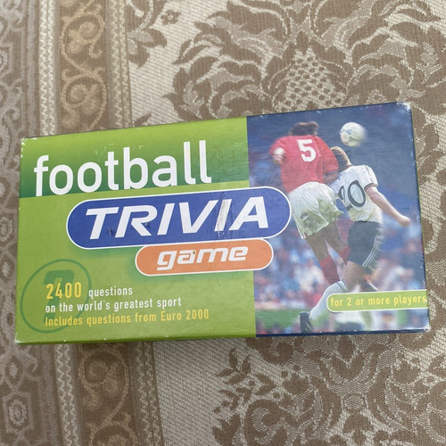 Trivial pursuit football - trivial,